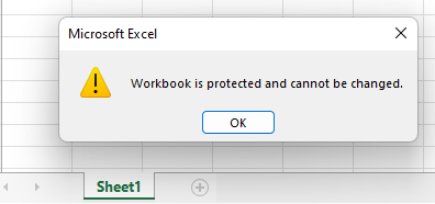 Modification Protection — ClosedXML 0.102.0 documentation